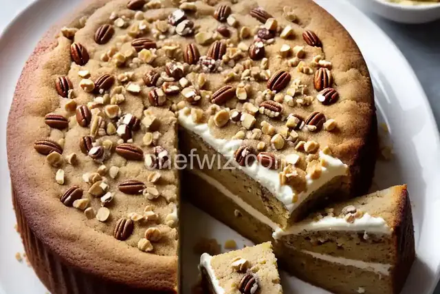 Banana Butter Pecan Cake
