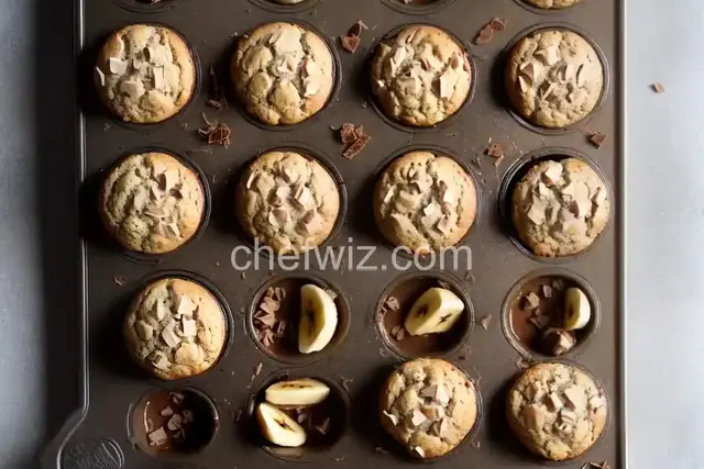 Banana Choco-Coconut Muffins