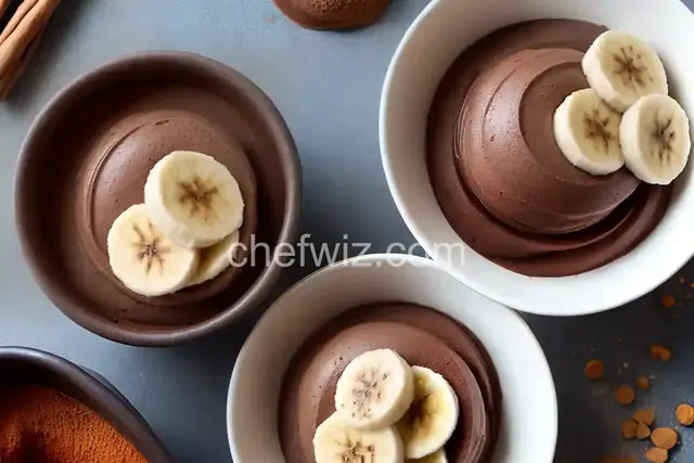 Banana-Cinnamon Chocolate Sorbet