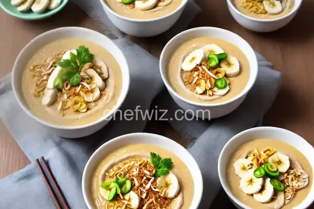Banana-Coconut Ramen Pudding