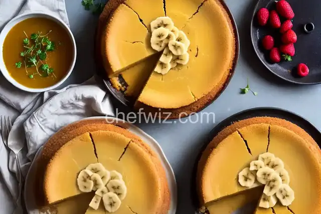 Banana Flan Cake