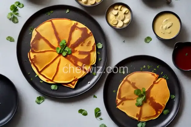 Banana Malpua (Fried Indian Pancake for Diwali)