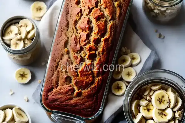 Banana Nut Bread Baked in a Jar