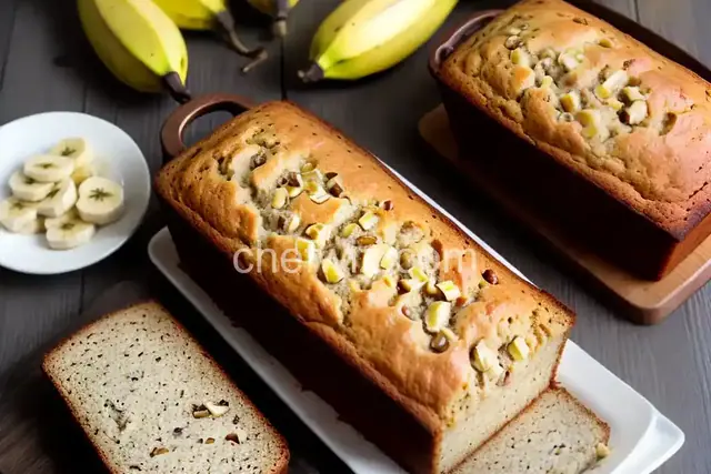 Banana-Pear Bread