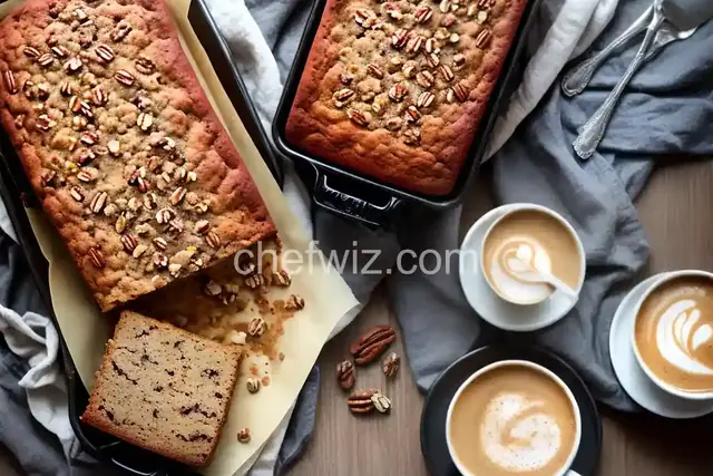 Banana Pecan Coffee Cake Recipe