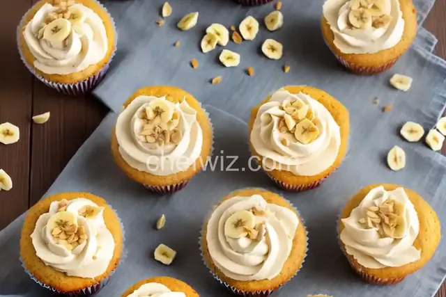 Banana Pudding Cupcakes