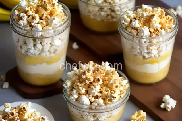 ?Banana Pudding Popcorn?