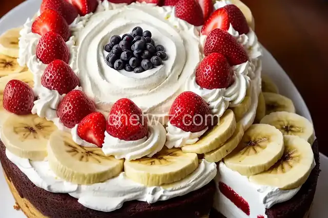 Banana Split Torte