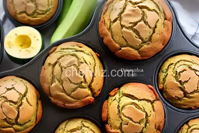 Banana Zucchini Bread Muffins