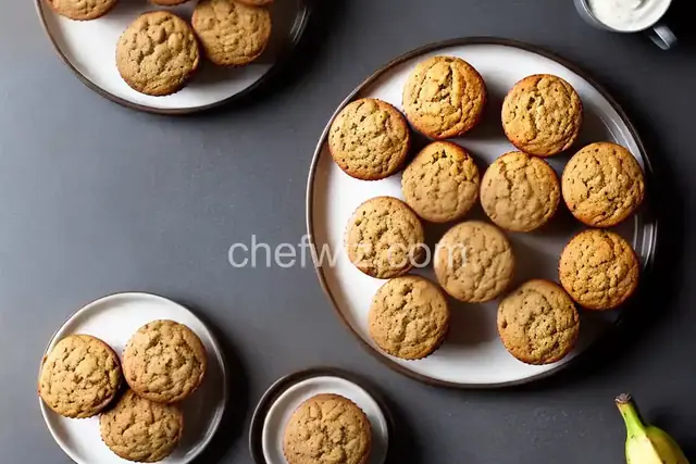 Banana and Flax Seed Muffins