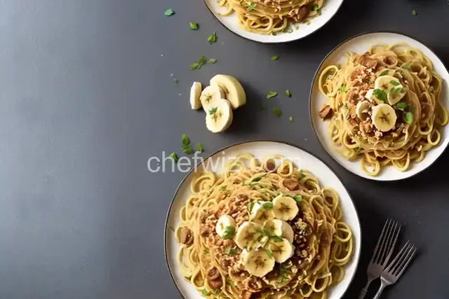 Banana spaghetti