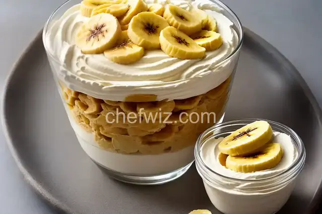 Bananarama Wafer Pudding