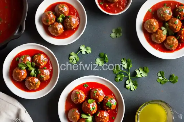 Bang Bang Sriracha Cocktail Meatballs