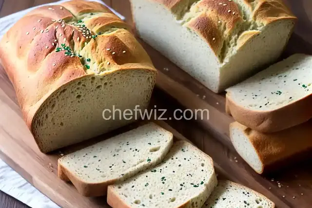 Barbari Bread with Nigella and White Sesame Seeds