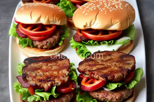 Barbecue Bacon Burgers Recipe