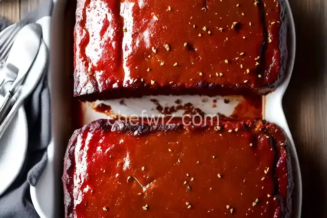 Barbecue Bison Meatloaf