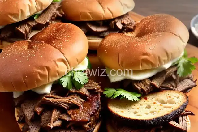 Barbecue-Braised Brisket Sandwiches