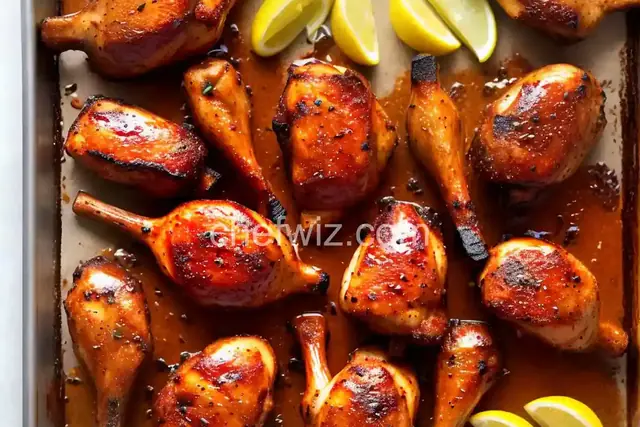 Barbecue Chicken Drumsticks