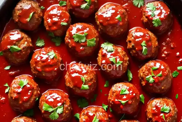 Barbecue Meatballs