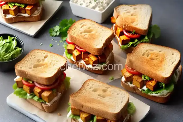 Barbecue Tofu Sandwiches
