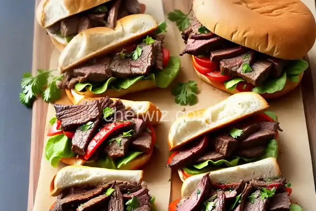Barbecued Beef Sandwiches
