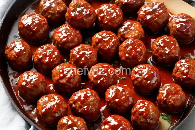 Barbecued Meatballs