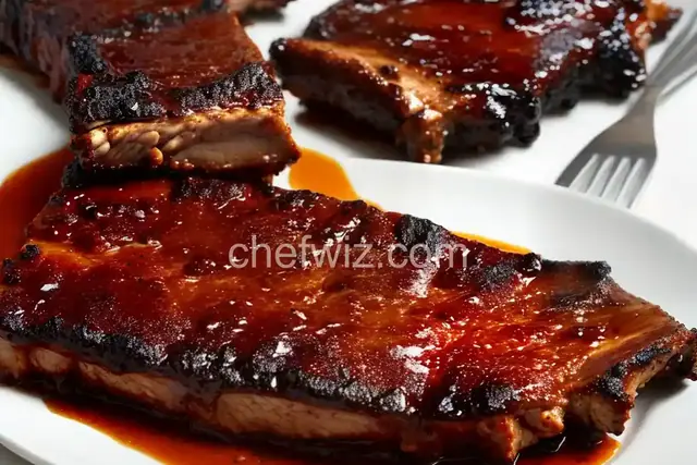 Barbecued Pork Ribs