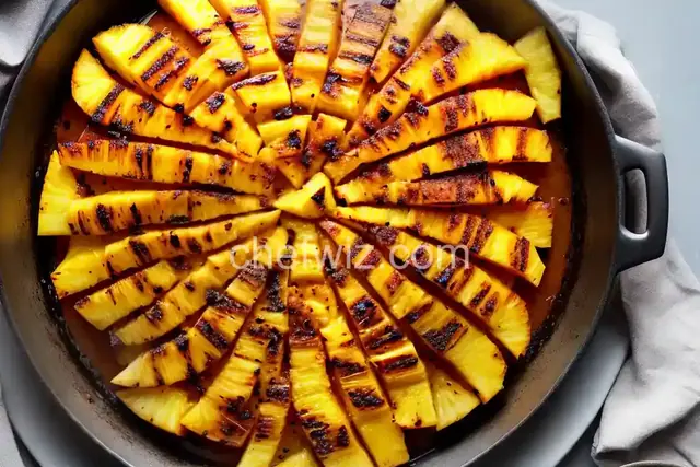 Barbequed Pineapple