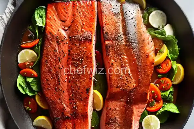 Barbequed Steelhead Trout