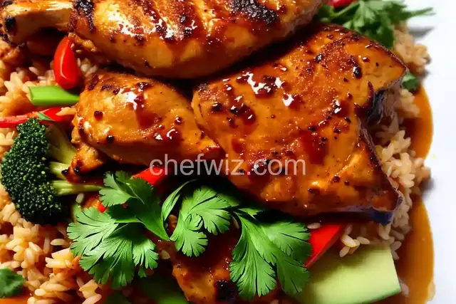 Barbequed Thai Style Chicken