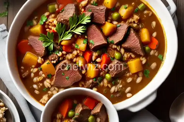 Barley and Lamb Stew