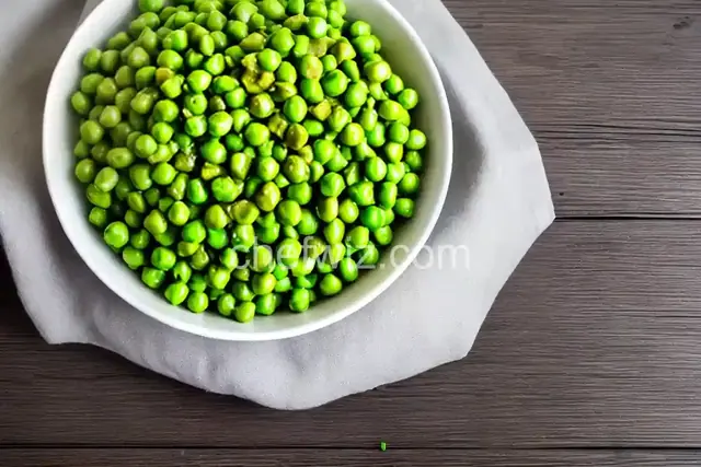 Basic Buttered Peas