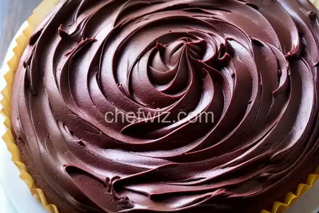 Basic Chocolate Buttercream Icing