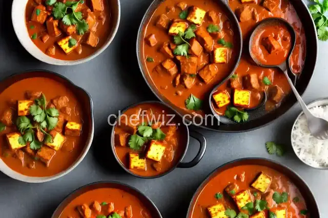 Basic Indian Curry with Paneer