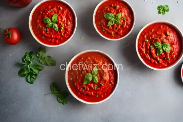 Basic Spicy Tomato Sauce