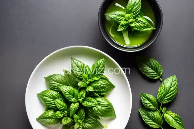 Basil and Mint Oil