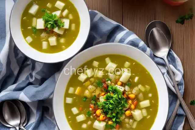 Bavarian Kohlrabi Soup