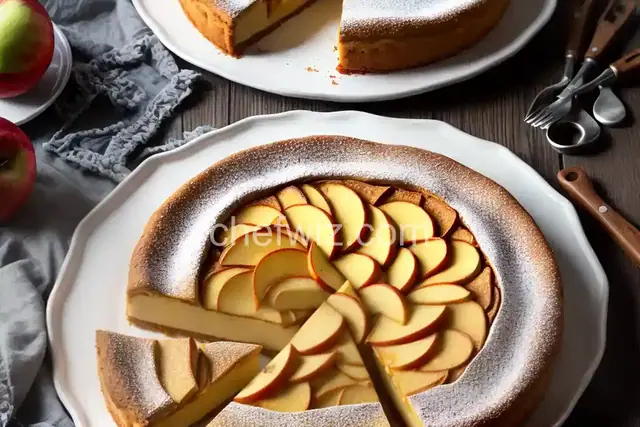 Bavarian-Style Apple Torte