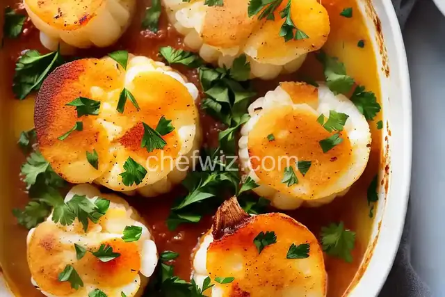 Bay Scallop Gratin