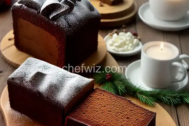 B�che de No�l (Yule Log Cake)