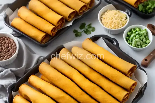 Bean & Cheese Taquitos