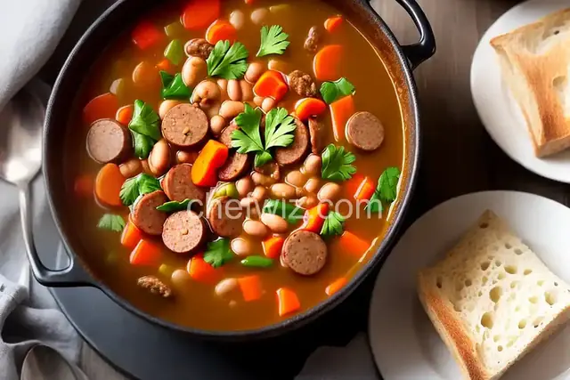 Bean and Sausage Soup