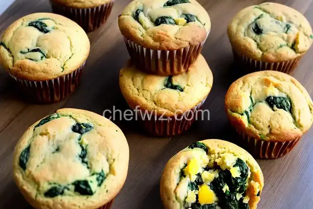Bear's Spinach Muffins