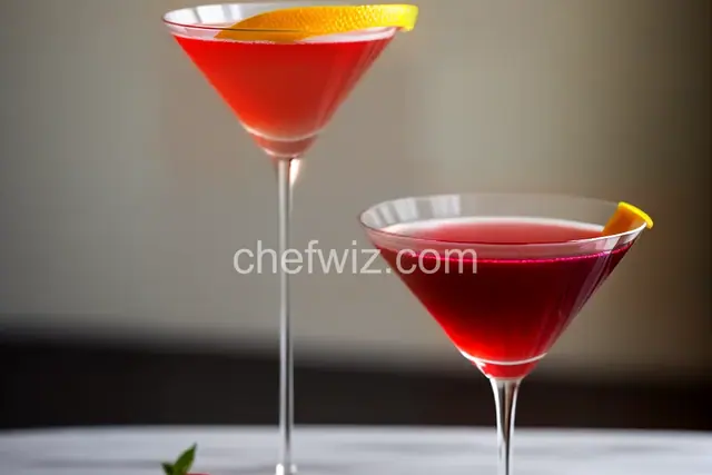 Beautiful Red Bell Cocktail
