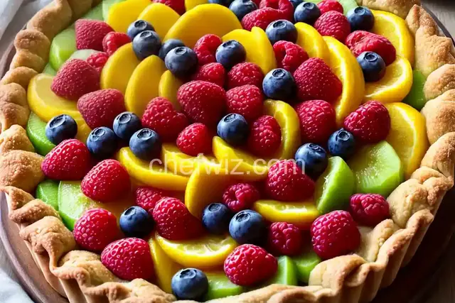 Beautiful Summer Fruit Tart