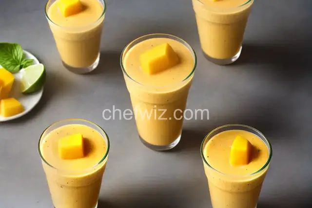 Beauty-Food Mango Slushy