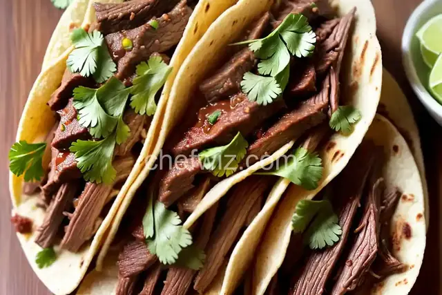 Beef Barbacoa Tacos