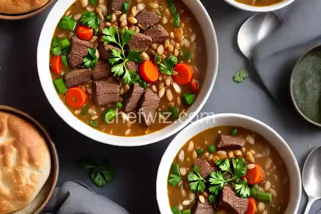Beef Barley Soup Recipe
