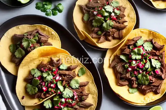Beef Birria Queso Tacos with Consomé