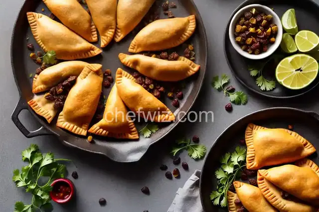 Beef Empanadas with Olives and Raisins
